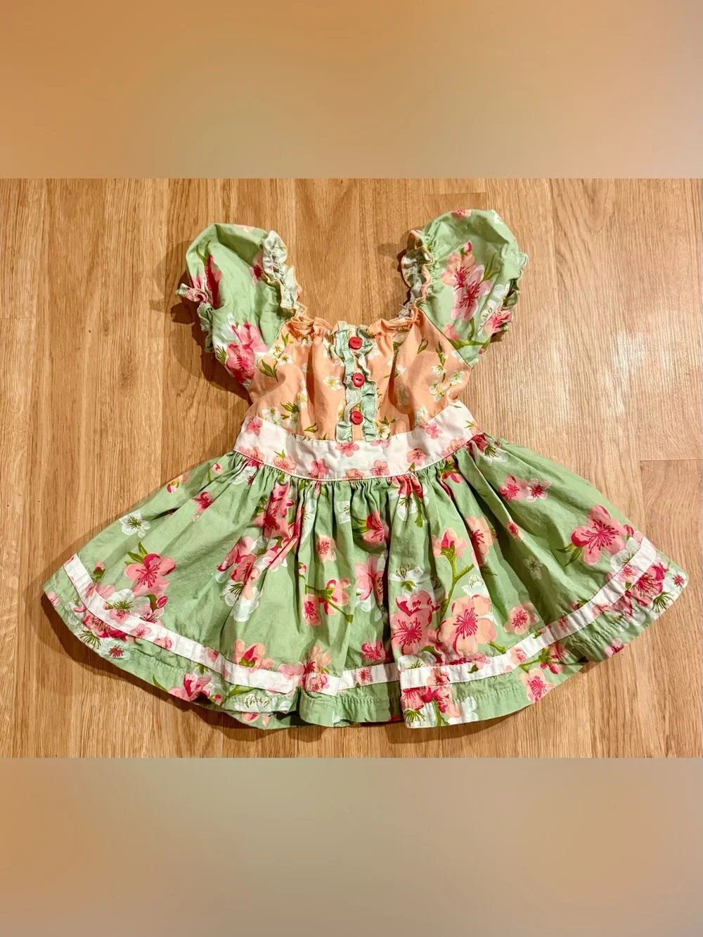 EUC Vintage Toddler Jelly The Pug Girl’s Knit Dress-Sweet Heart Collection-2T
